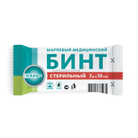 Бинт стерильный КЛИНСА 7мх14см Бинт стерильный КЛИНСА 7мх14см