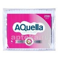 AQUELLA ВАТНЫЕ ПАЛОЧКИ ПАКЕТ N200 AQUELLA ВАТНЫЕ ПАЛОЧКИ ПАКЕТ N200